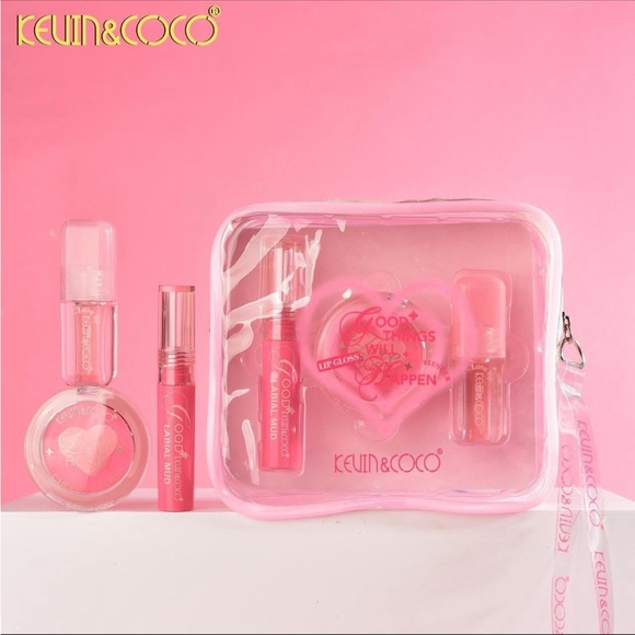 KEVIN & COCO Pink Lip Gloss Set - Picture 2 of 4